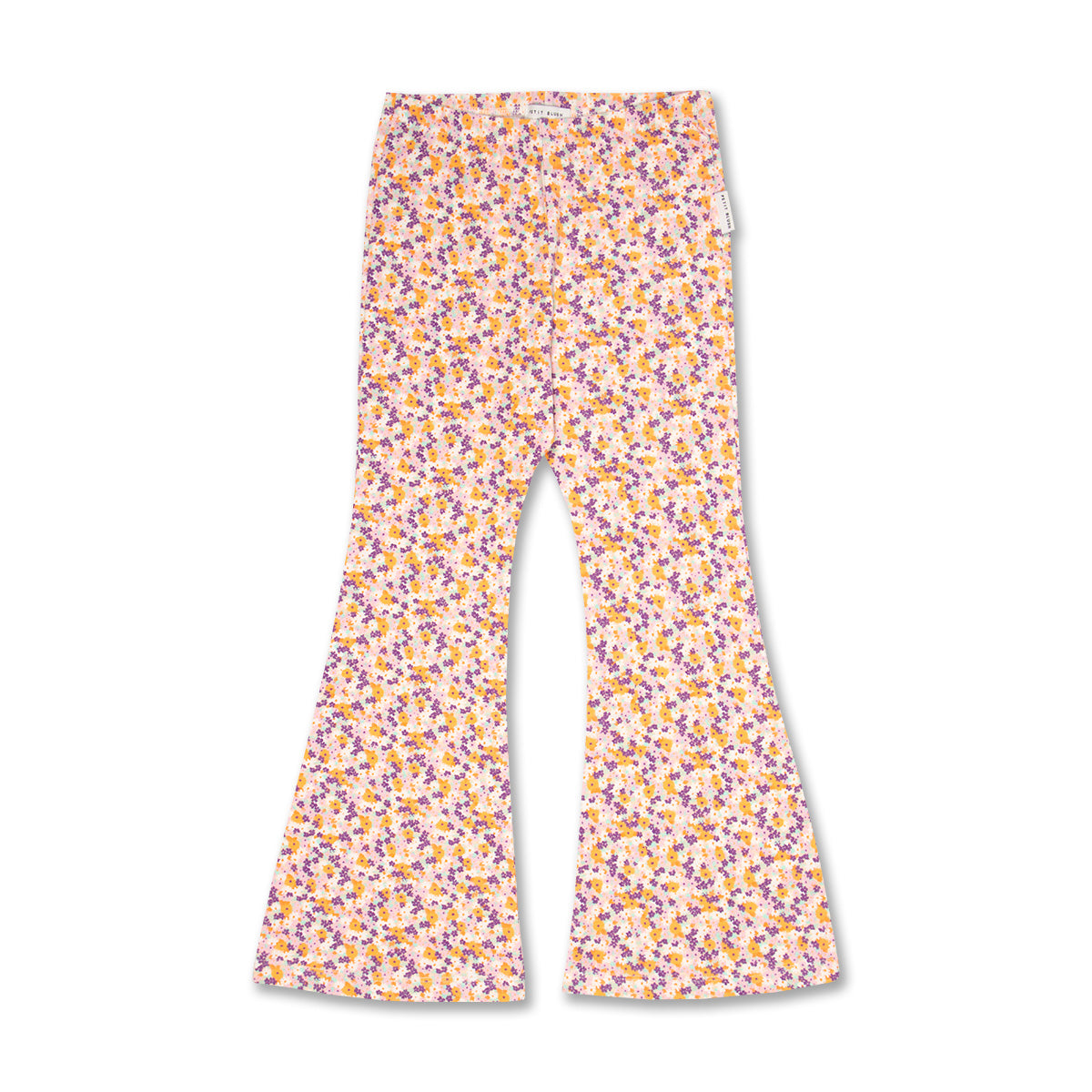 Bowie flared pants, Petit Blush
