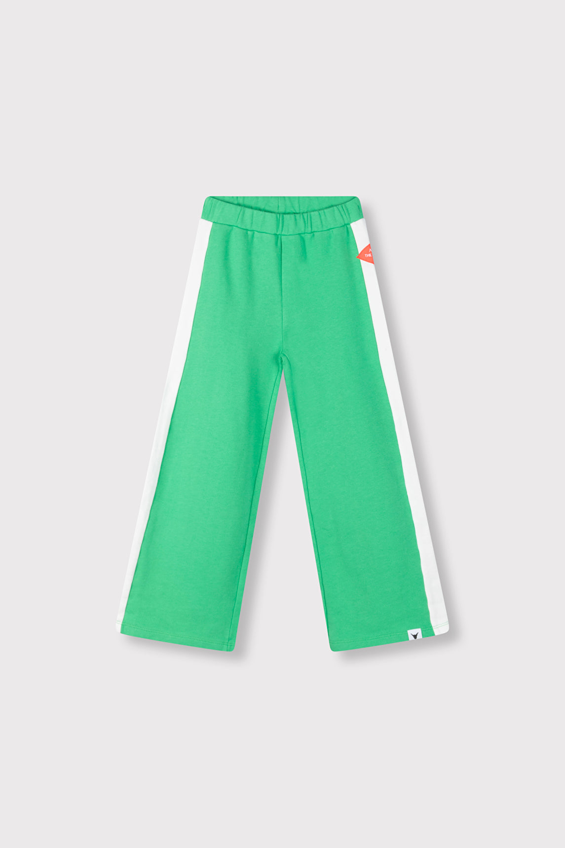 Wide leg sweatpants green, Alix the label