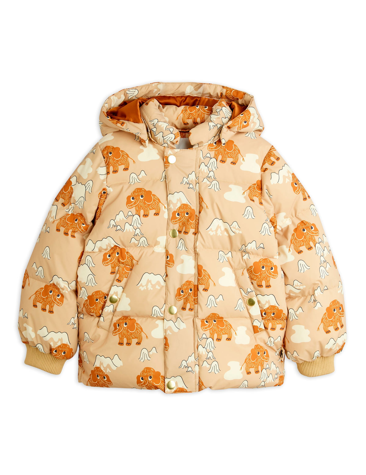 Mammoths hooded puffer, Mini Rodini