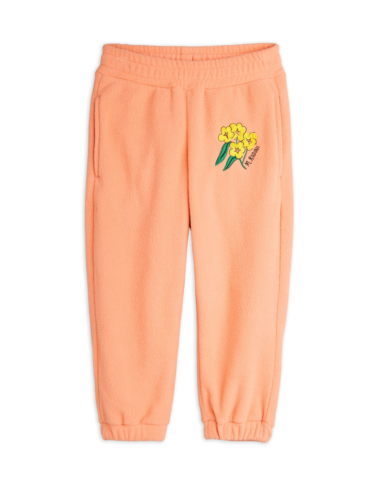 Alpine flowers double brushed trousers, Mini Rodini