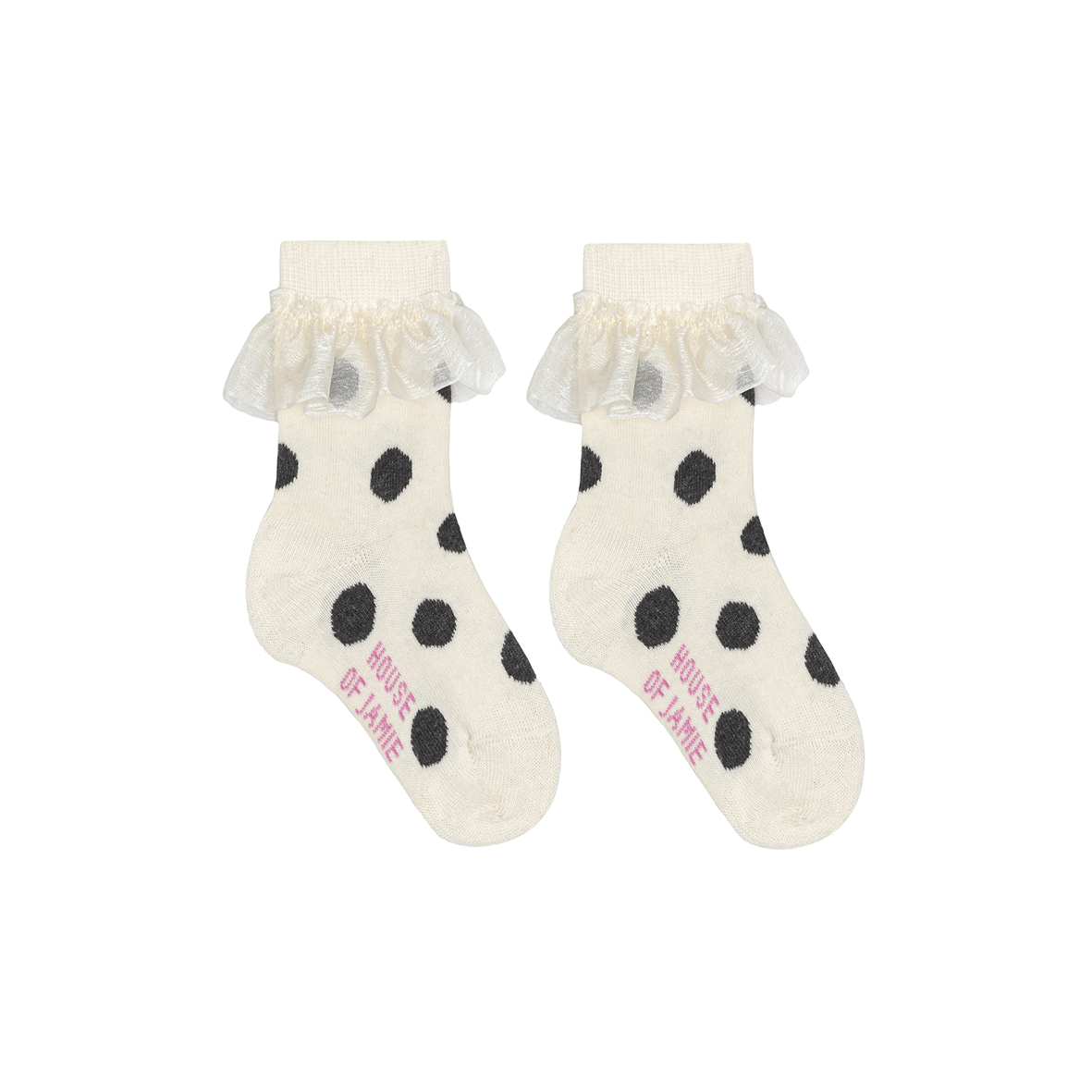 Ankle socks granite dots, House  Of Jamie