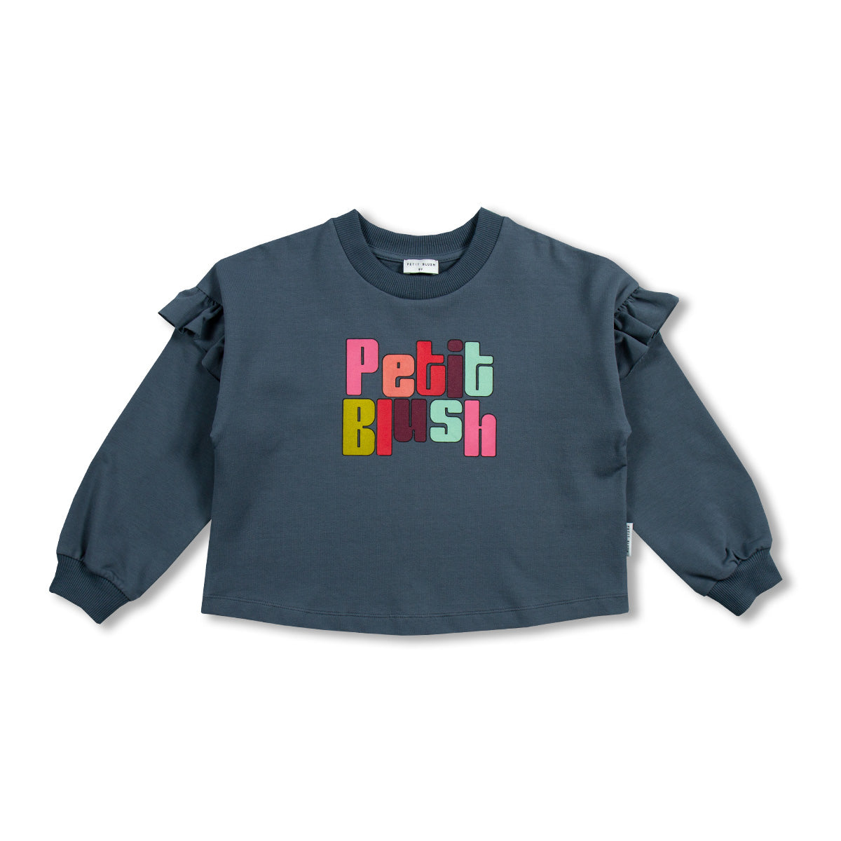 June ruffle sweater, Petit Blush