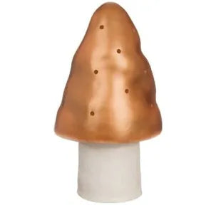 Heico paddenstoel lamp koper