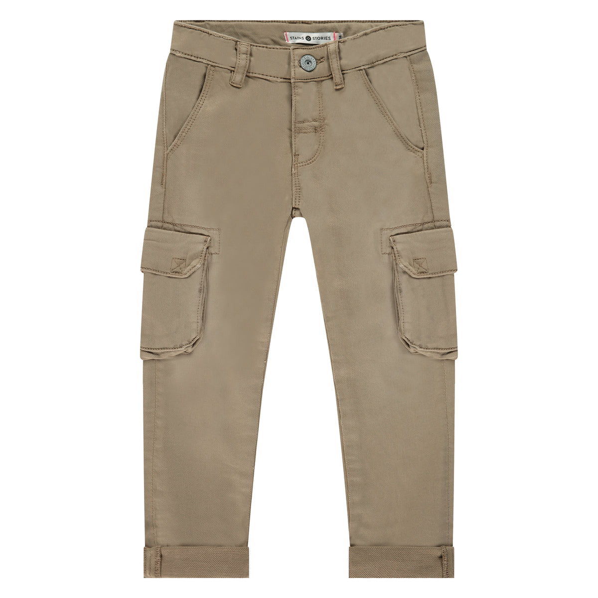 Boys worker pants sand, Stains & Stories