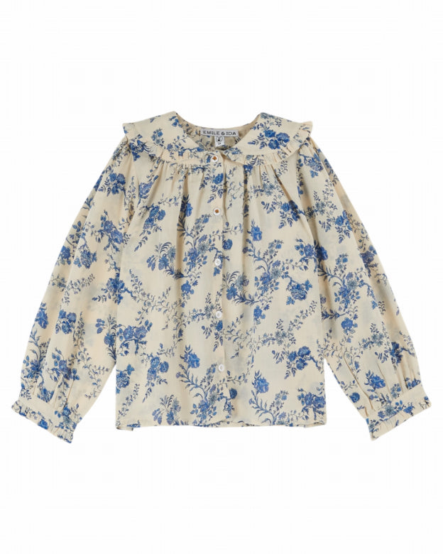 Blouse orchid blue, Emil et Ida