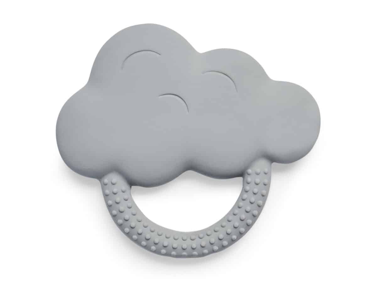 Bijtring Rubber Cloud Storm Grey, Jollein