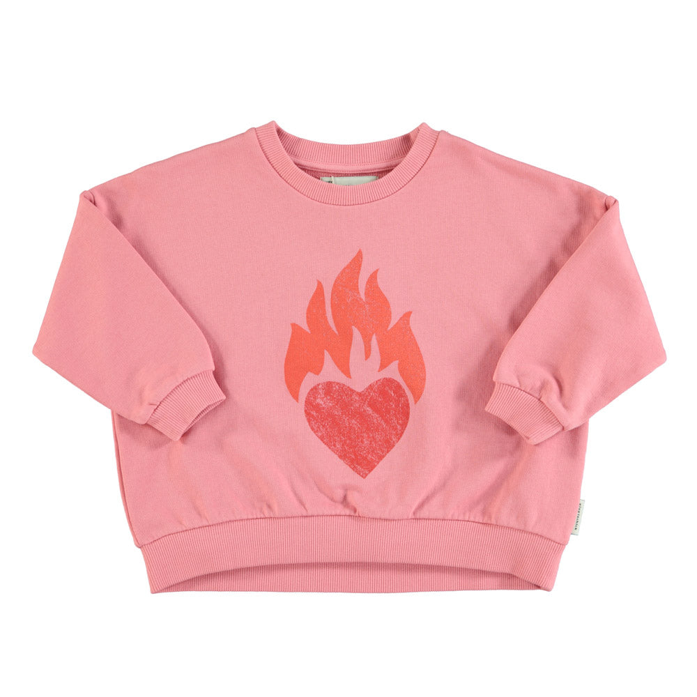 Sweater pink heart print, Piupiuchick