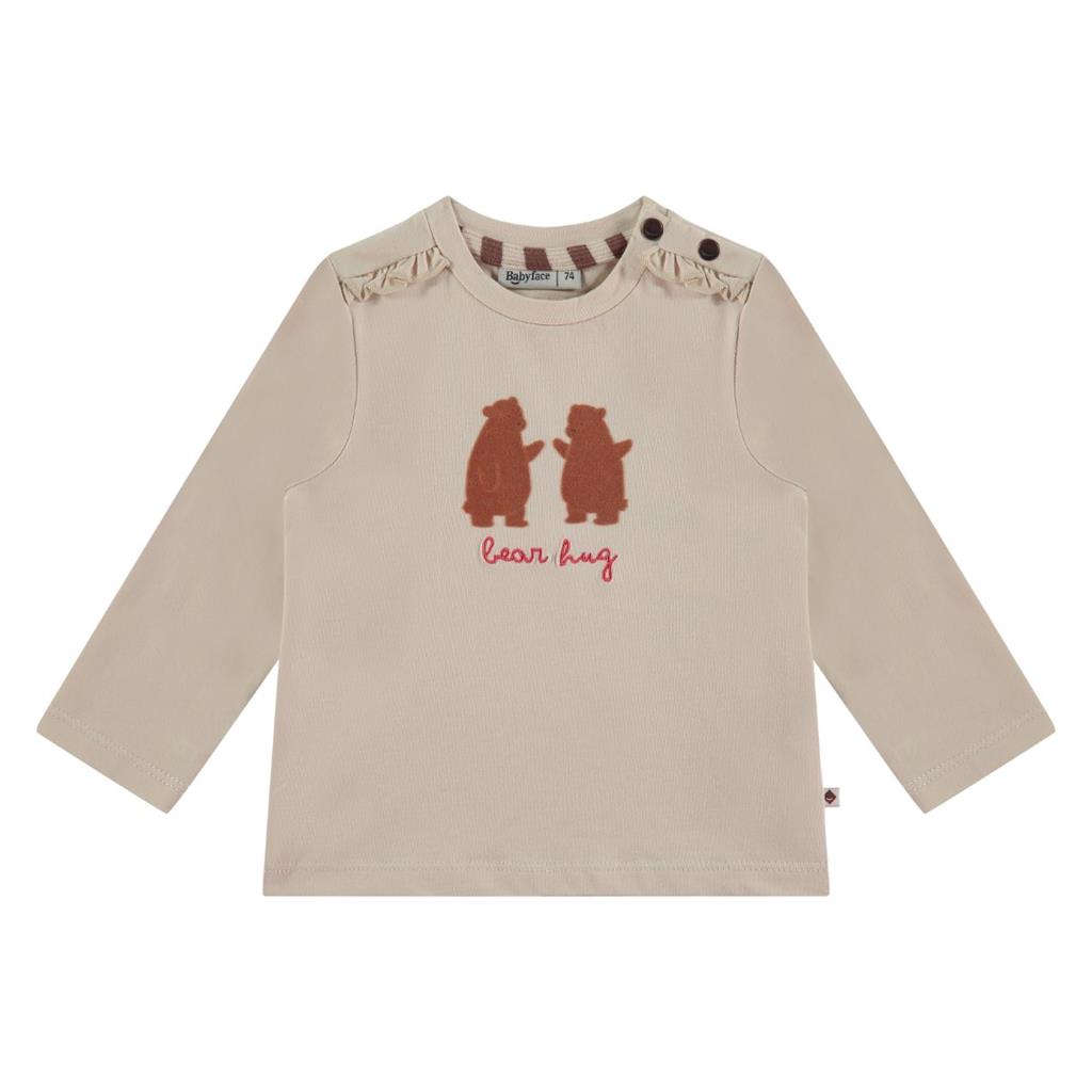 Beige Bear Hug T-Shirt, Babyface