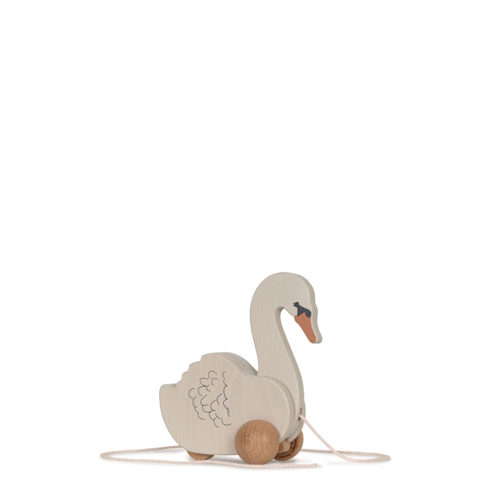 Wooden Pull Swan, Konges Sjold