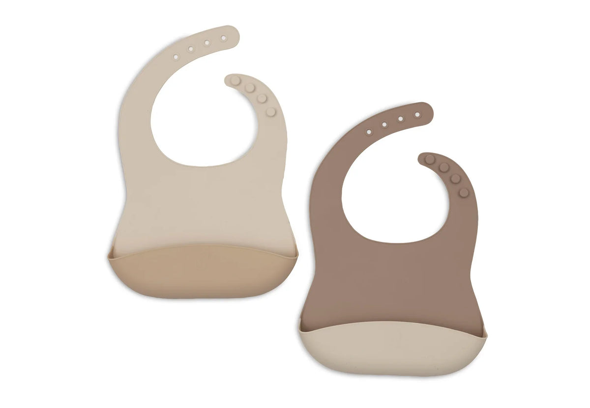 Slab siliconen natural shades 2 pack, Jollein