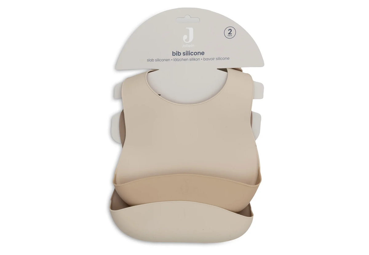Slab siliconen natural shades 2 pack, Jollein