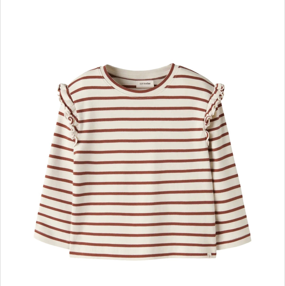 Limia mia ls loose top, Turtledove, lil atelier