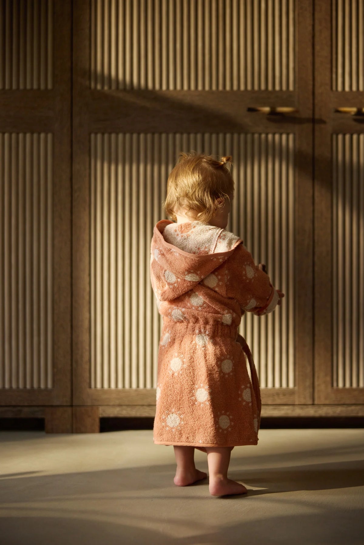 Badjas 1-2 jaar Jacquard sun, Jollein