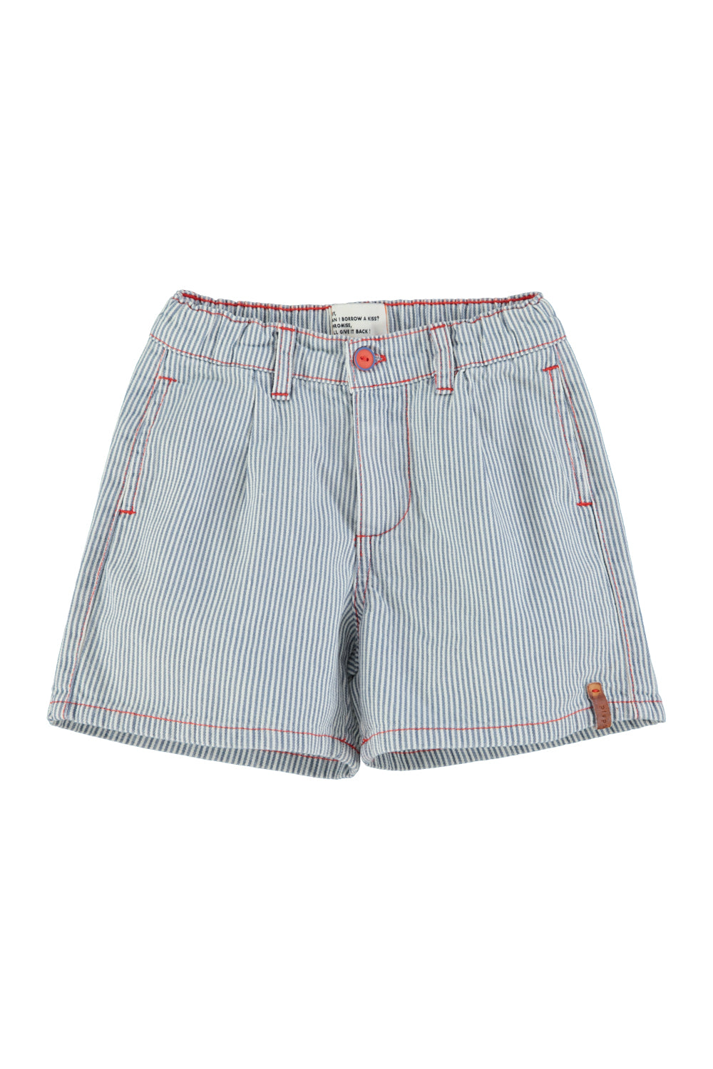 Boy shorts  ecru w ith indigo stripes, Piupiuchick