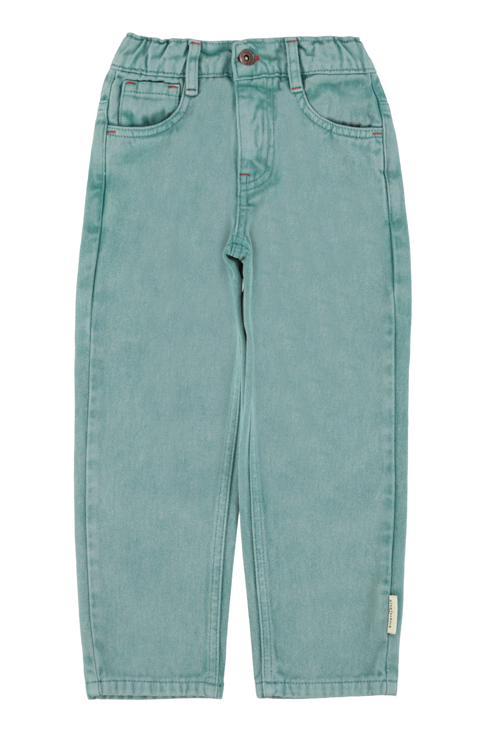 Unisex trousers washed green, Piupiuchick
