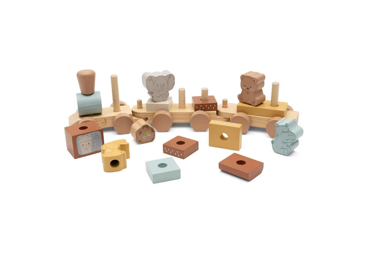 Houten speelgoedtrein Jollies, Jollein