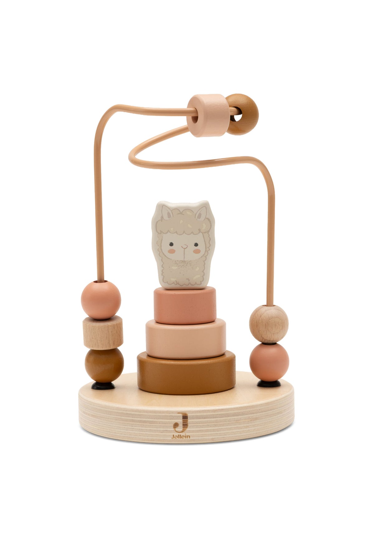 Houten spiraal Alpaca Paco, Jollein