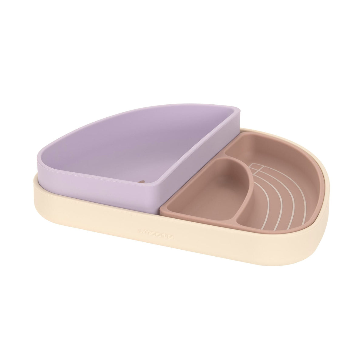 Silicone dish set Tiny team cat 3 stuks, Lässig