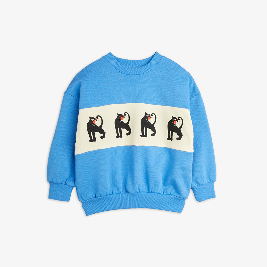 Panther panel sweatshirt, Mini rodini