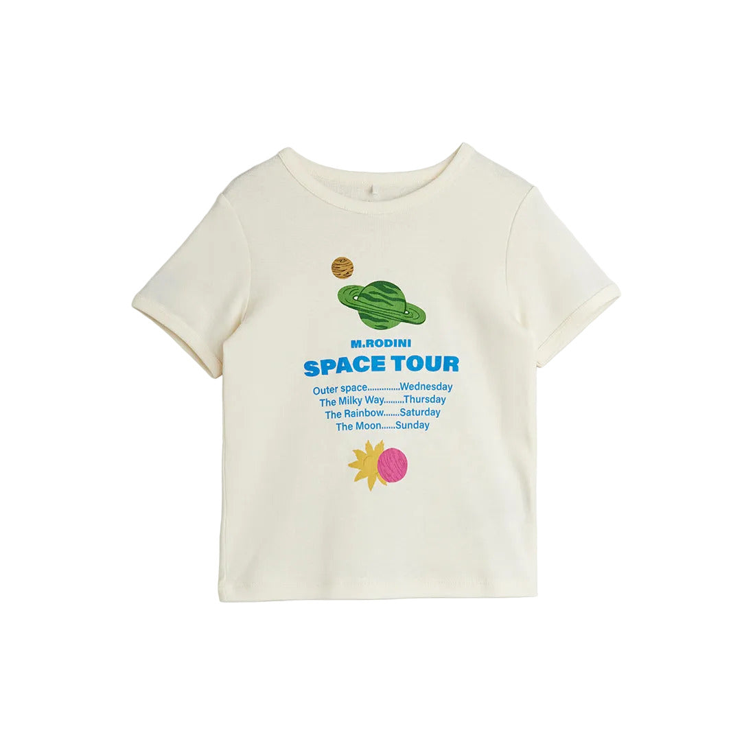 Space tour Regular off white, Mini Rodini