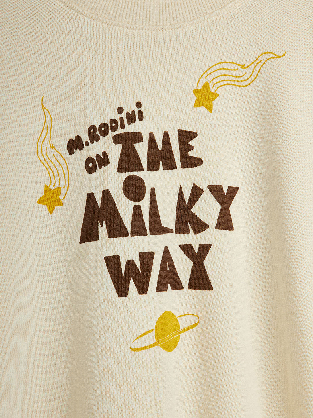 The milky way sweater off white, Mini Rodini
