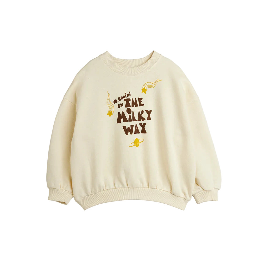 The milky way sweater off white, Mini Rodini