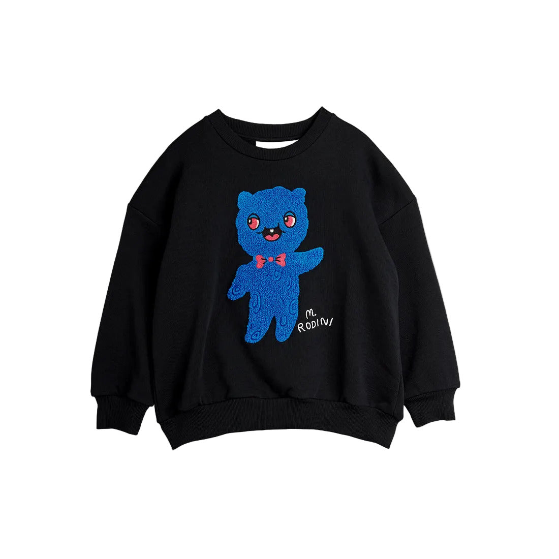 Alien chenille sweater black, Mini Rodini
