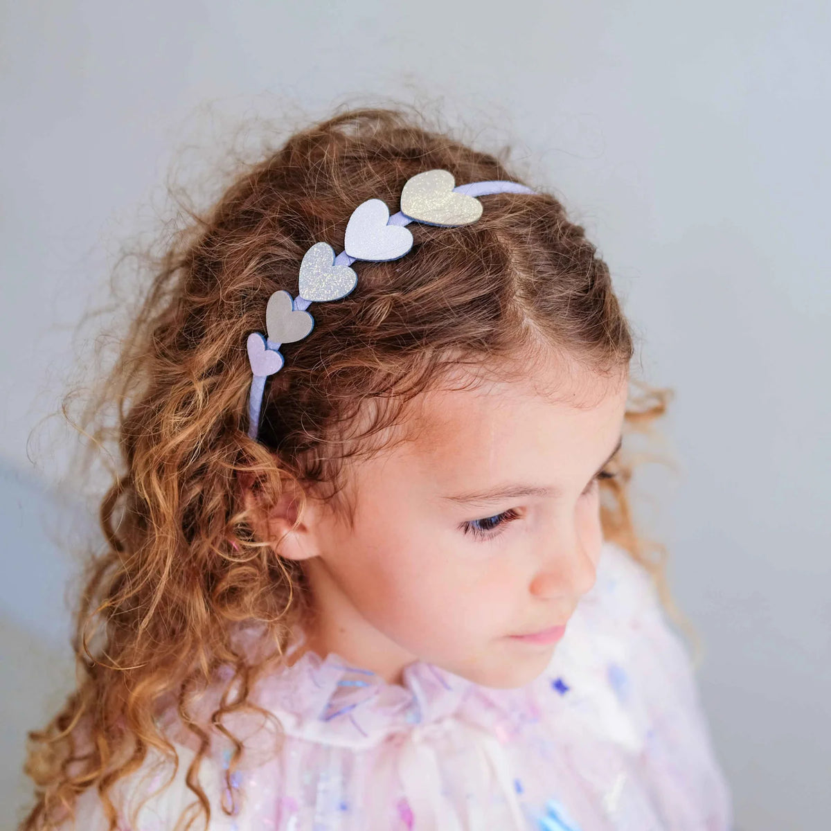 Falling heart headband, Mimi & Lula