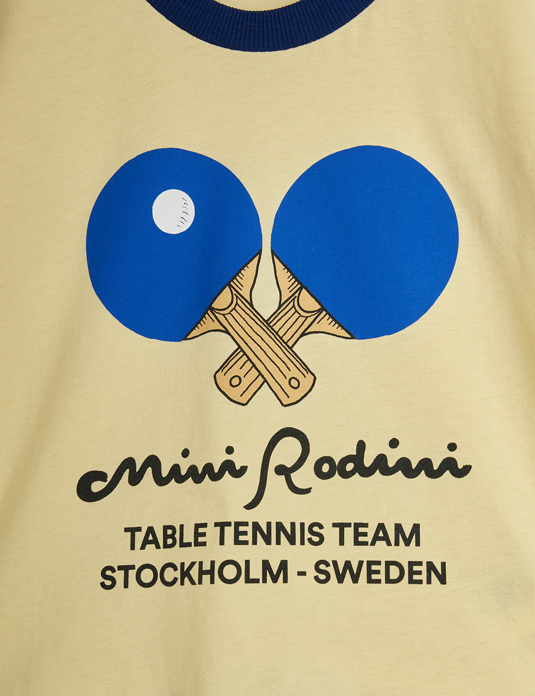 Table tennis contrast rib sp ss tee, Mini Rodini