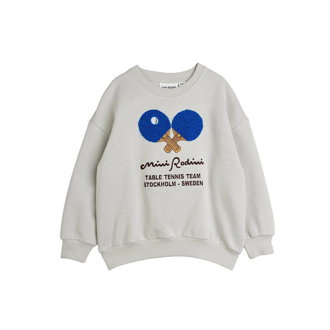 Table tennis chenille sweatshirt, Mini Rodini