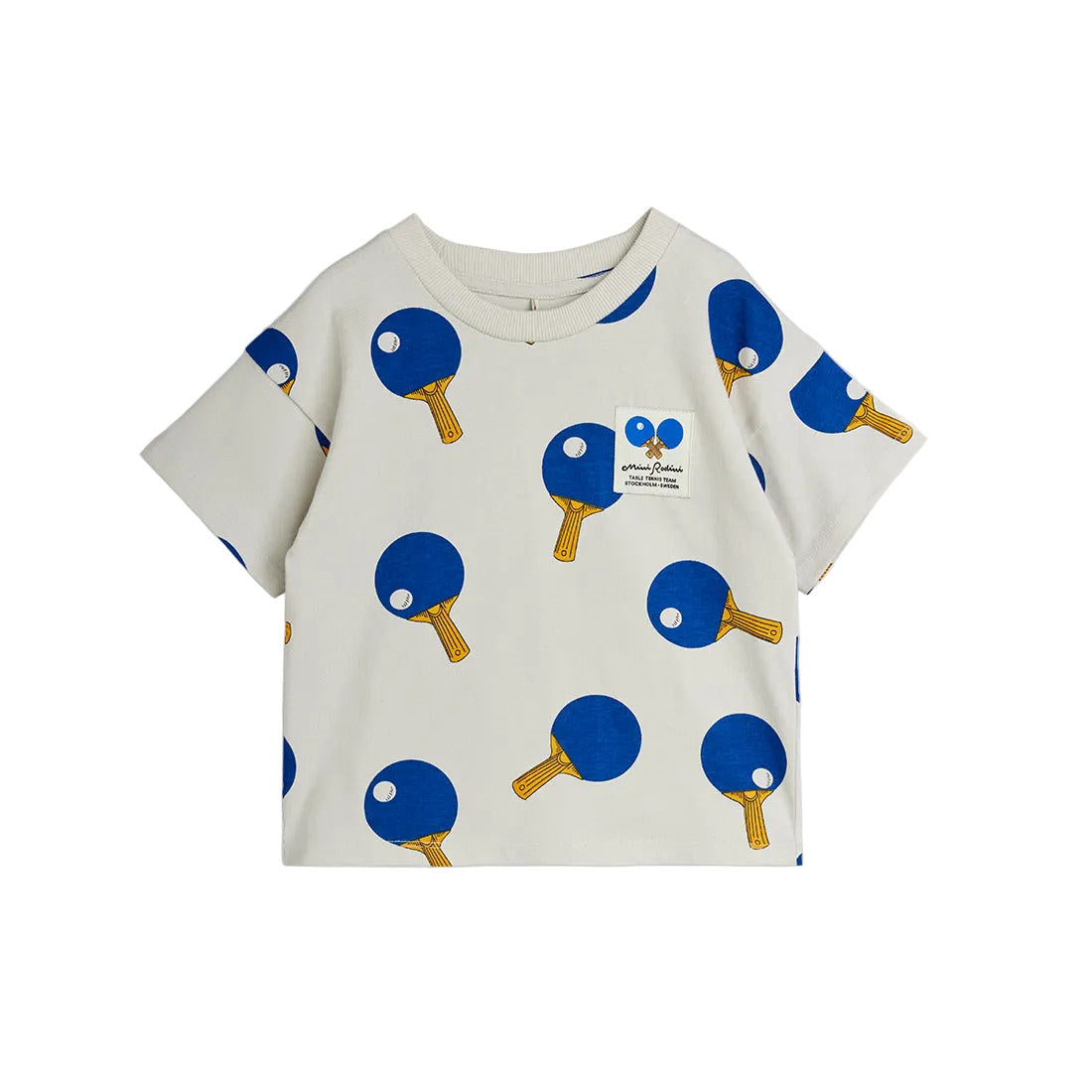 Table tennis aop ss tee, Mini Rodini