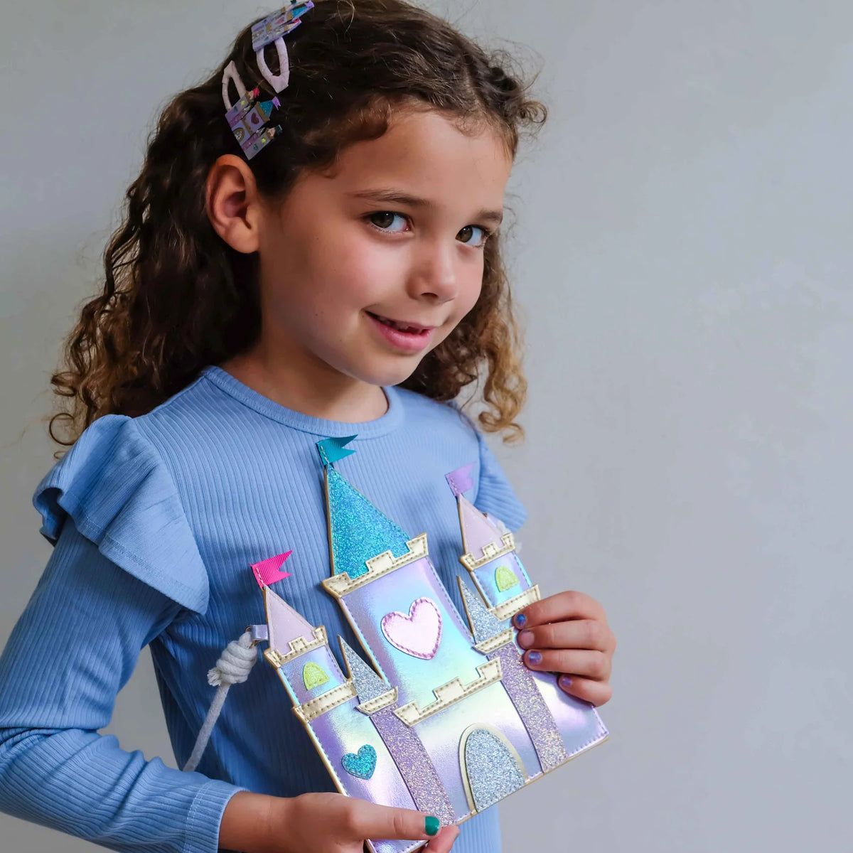 Rainbow castle bag, Mimi & Lula