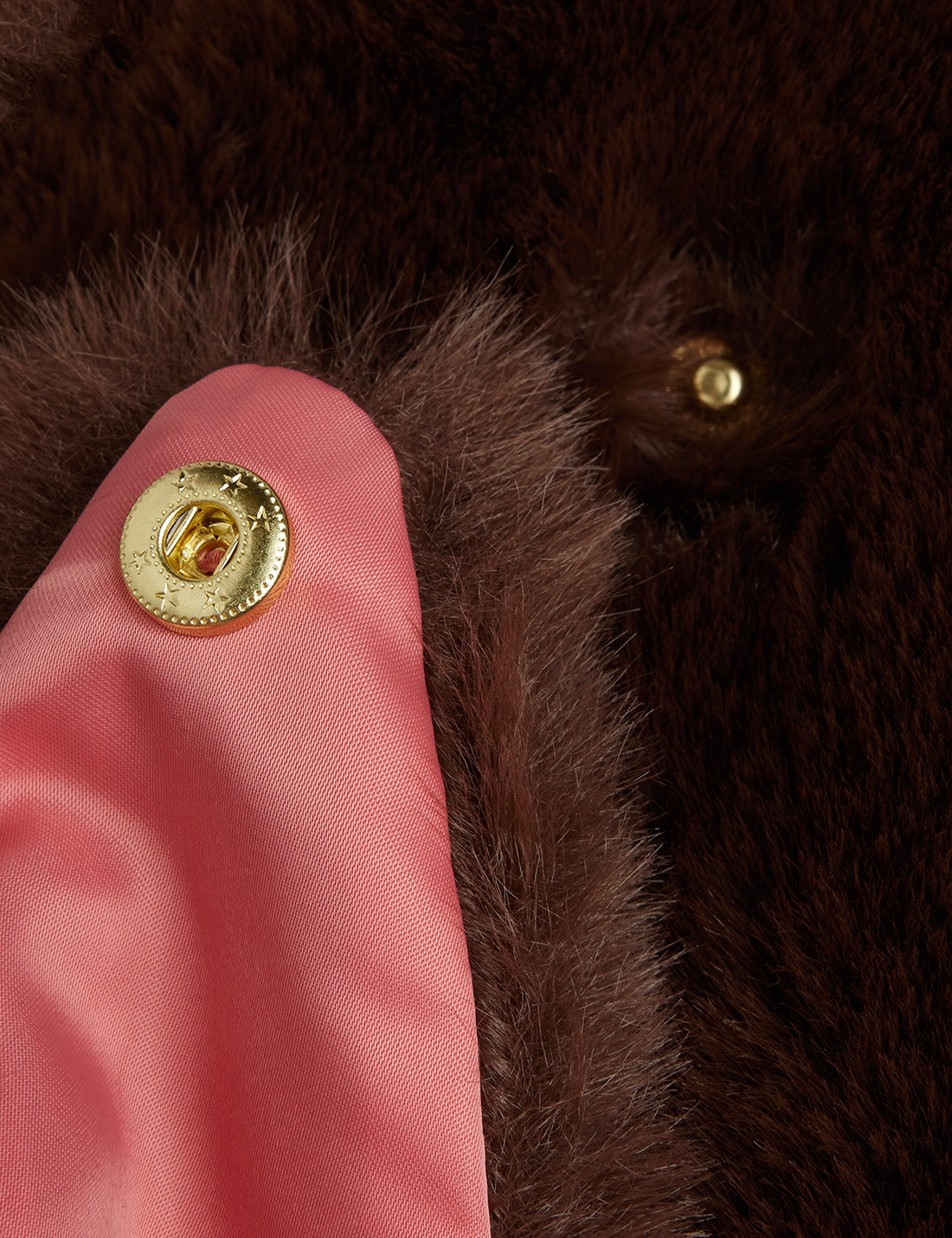 Rabbit ear faux fur jacket, Mini Rodini