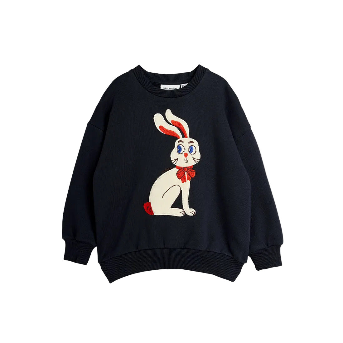 Rabbit application sweatshirt, Mini Rodini