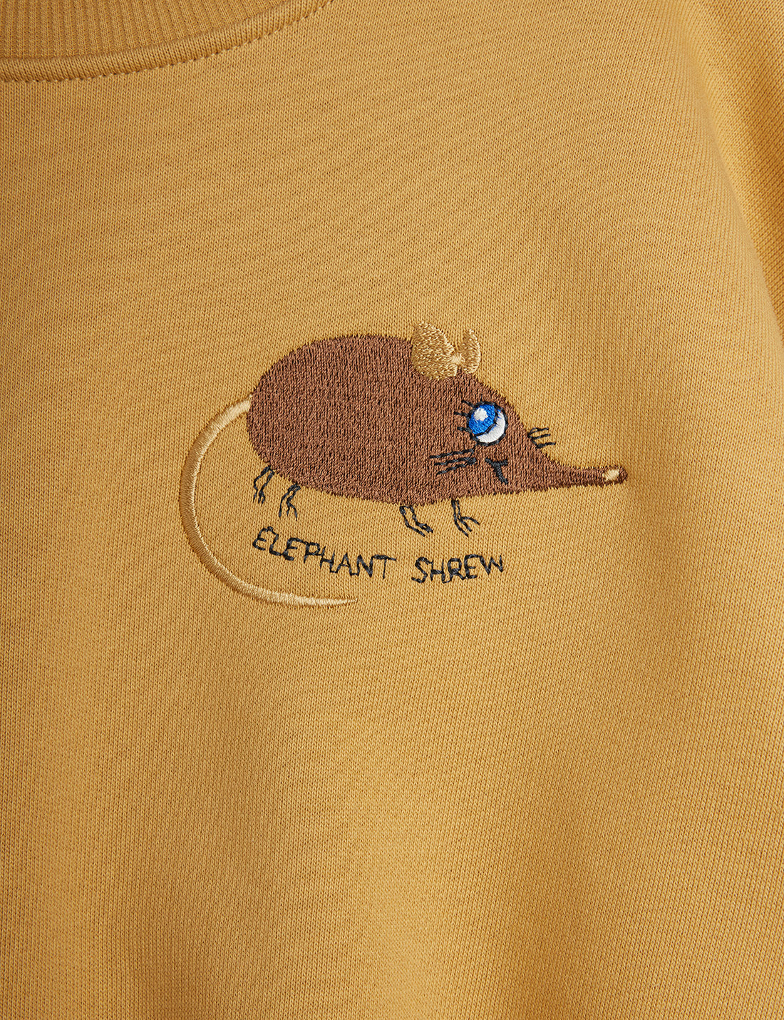 Elephant shrew emb sweatshirt , Mini Rodini