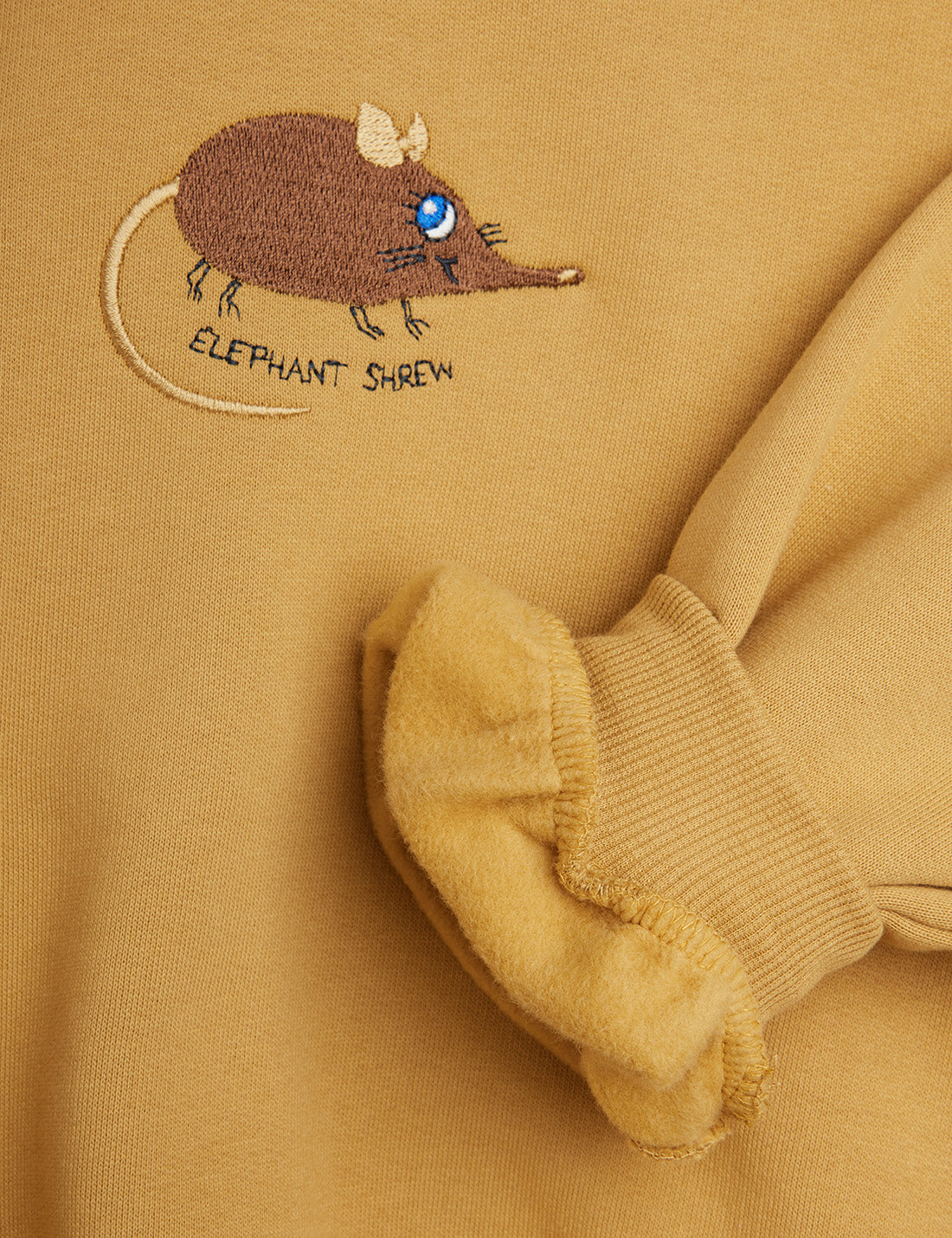 Elephant shrew emb sweatshirt , Mini Rodini