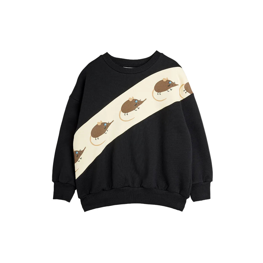 Elephant shrew panel sweatshirt, Mini Rodini