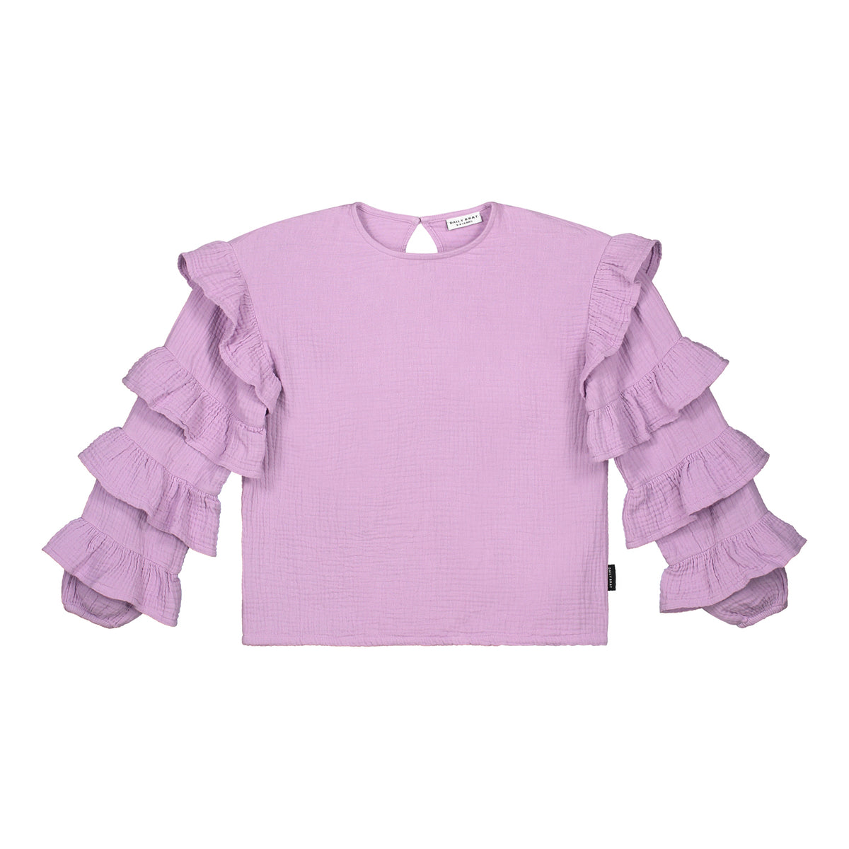 Lolly pop ruffle top lavender herb Daily Brat
