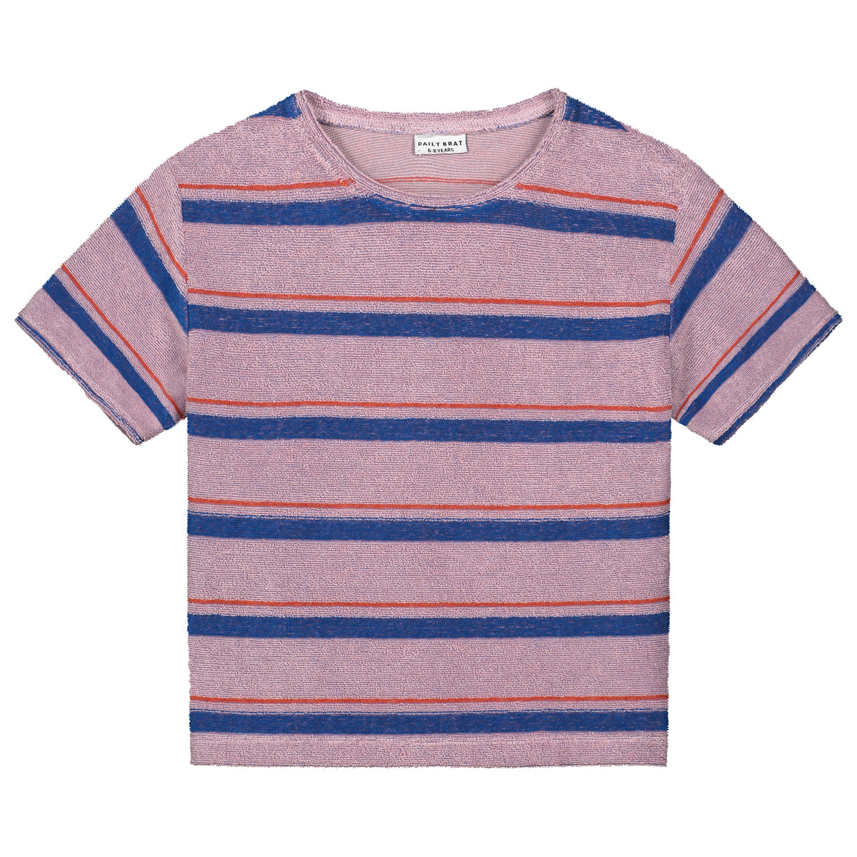 striped towel T-shirt breezy lilac, Daily Brat