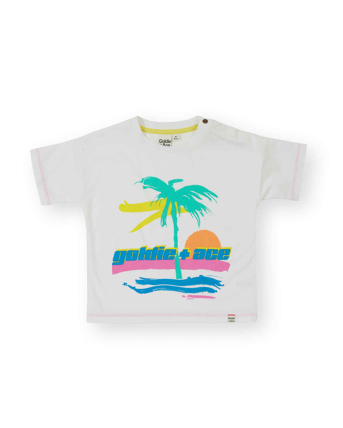 Palm Sunset T-shirt  Goldie & Ace