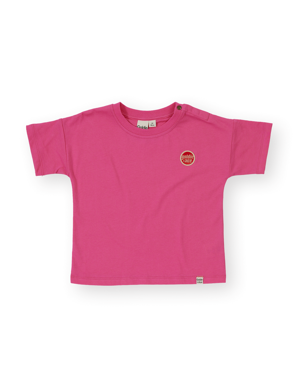 Essential Logo T-shirt Pink, Goldie & Ace