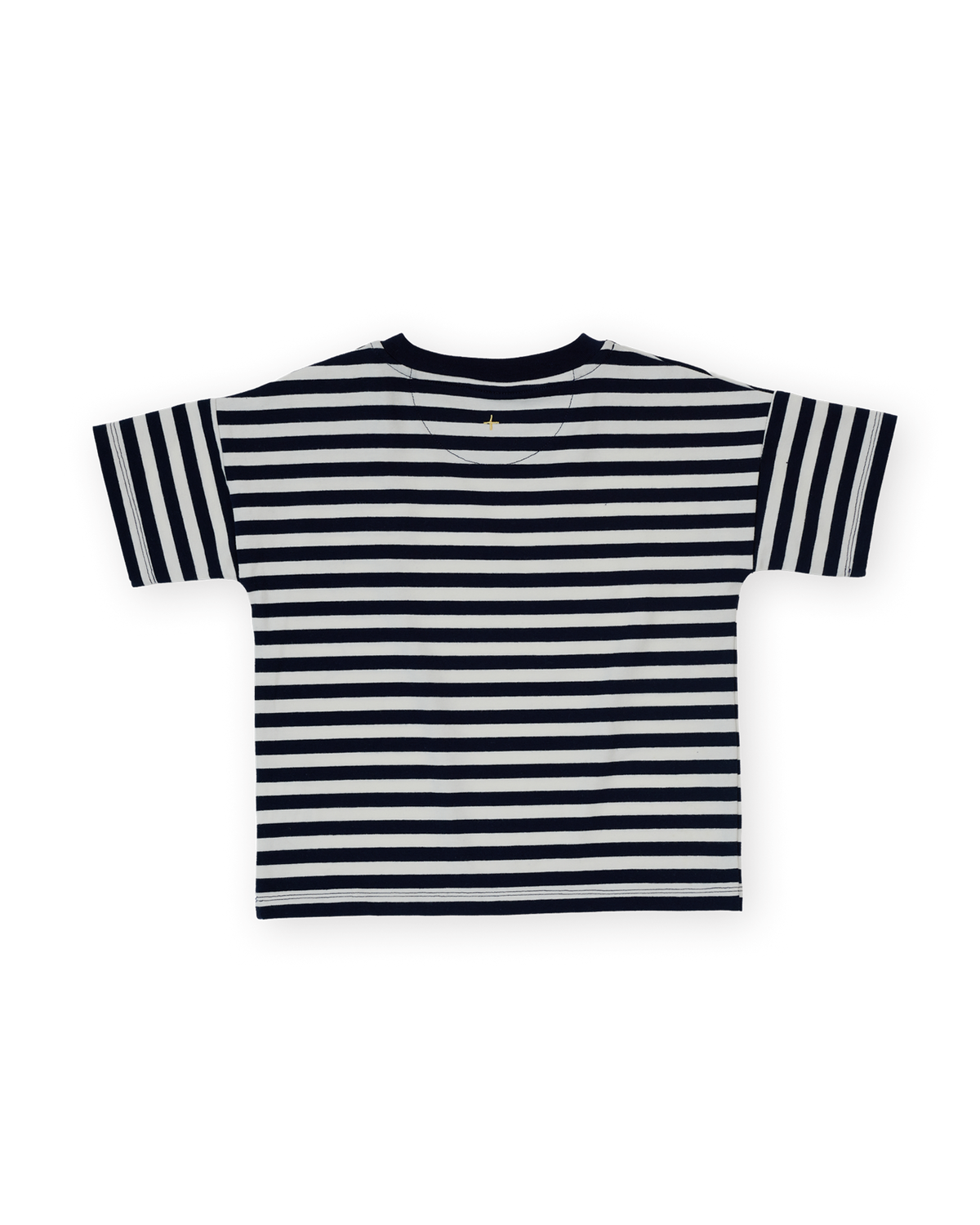 Essentiel Stripe logo T-shirt, Goldie & Ace