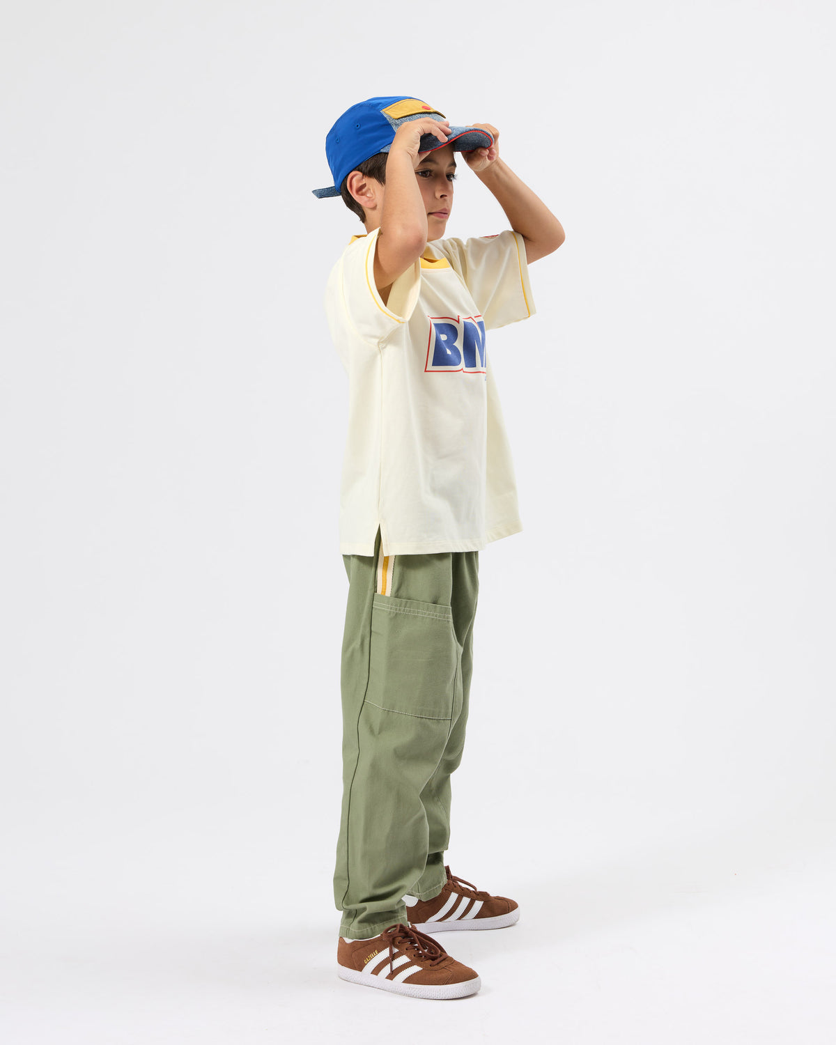 Oversized BMX T-shirt, Goldie & Ace