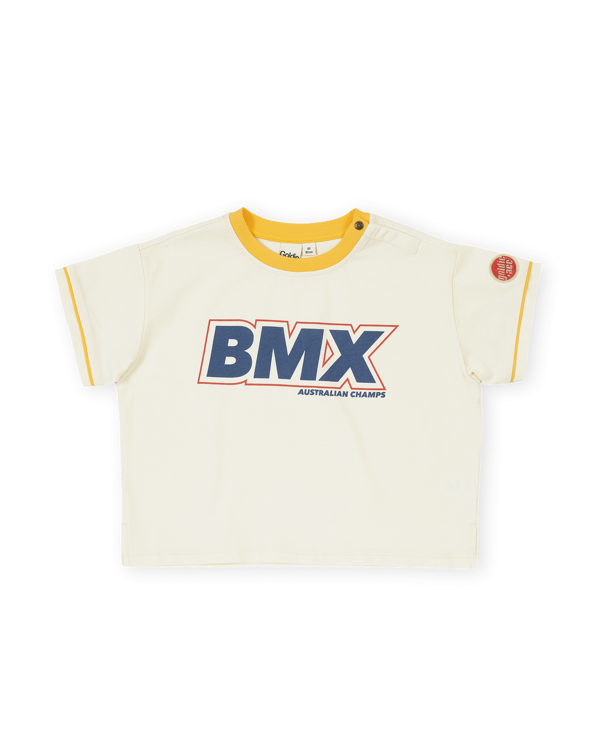 Oversized BMX T-shirt, Goldie & Ace