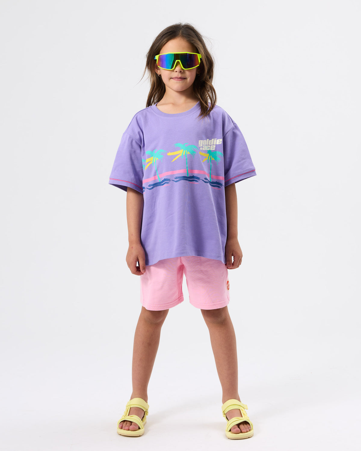 Oversized Palm T-shirt, Goldie & Ace