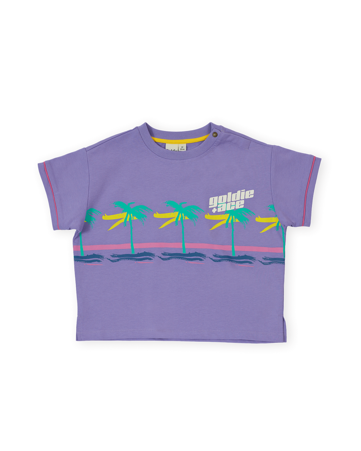 Oversized Palm T-shirt, Goldie & Ace