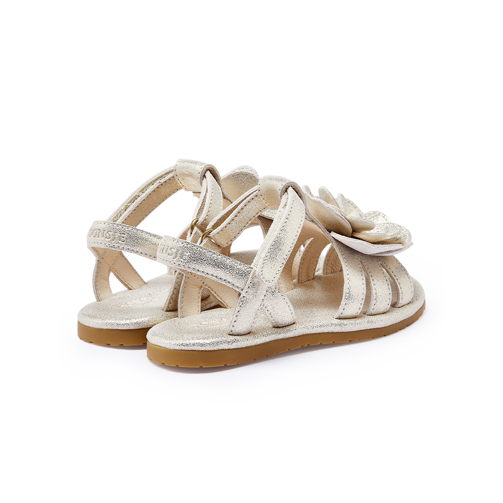 Iles Fields Sandals | Shimmer Buttercup, Donsje Amsterdam