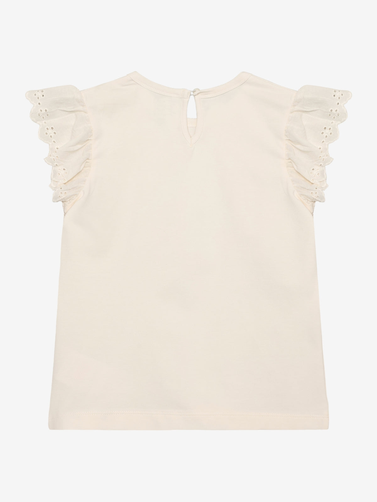 T-shirt vlindermouw Eggnog, Enfant