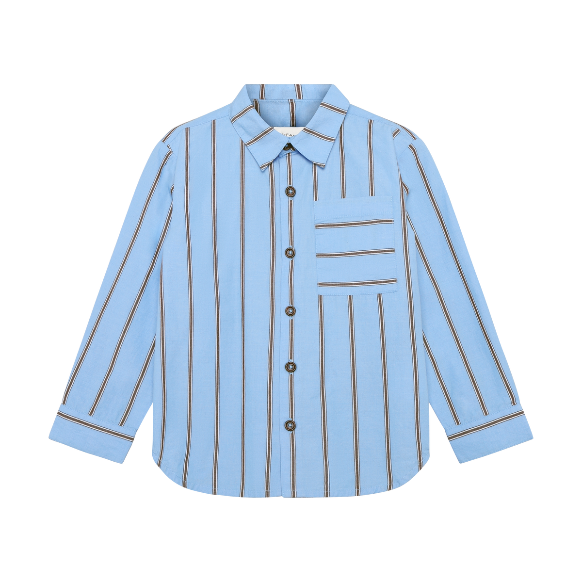 Blouse Stripe Bel Air Blue, Enfant