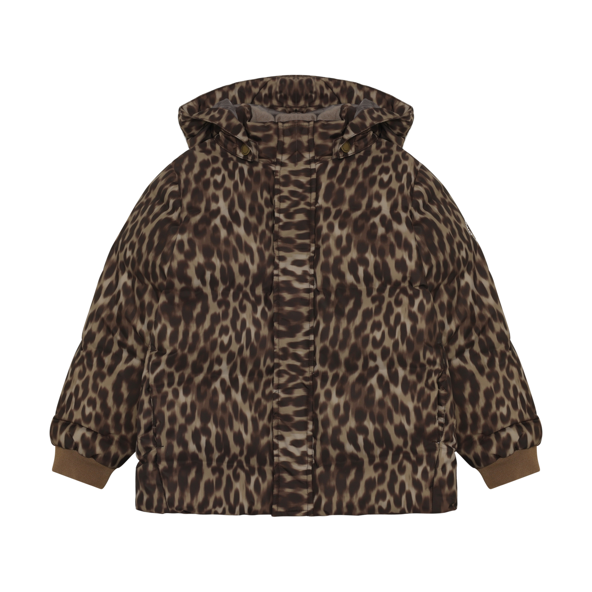 Jacket Quilt Pine bark print, AOP, EnFant